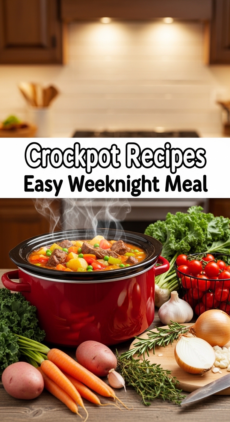 Crockpot Recipes Easy Weeknight Meal