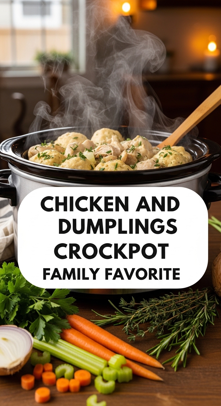 Chicken And Dumplings Crockpot Family Favorite