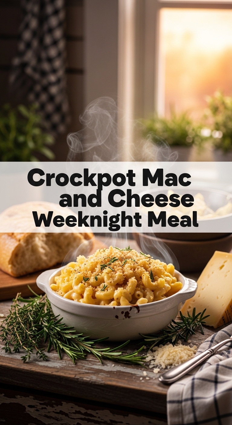 Crockpot Mac And Cheese Weeknight Meal