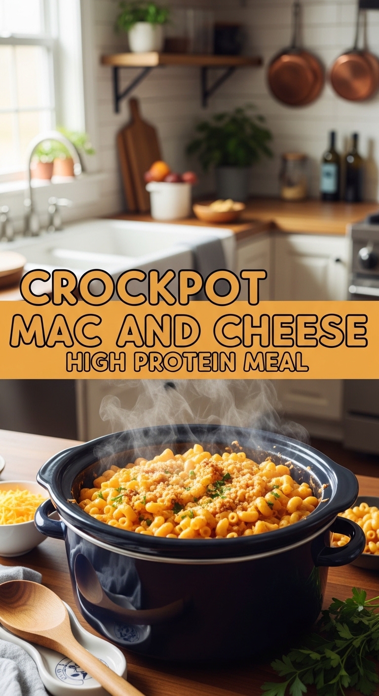 Crockpot Mac And Cheese High Protein Meal