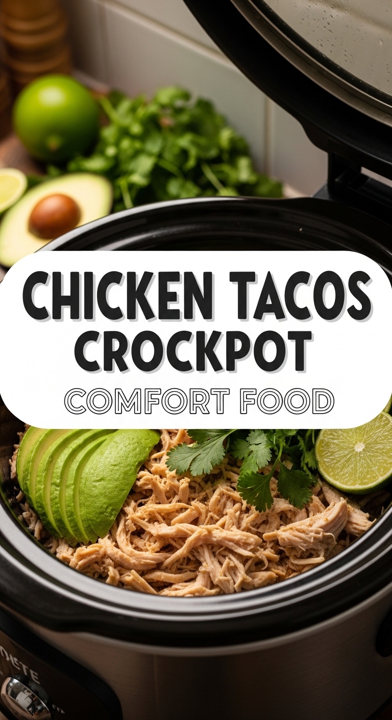 Chicken Tacos Crockpot Comfort Food