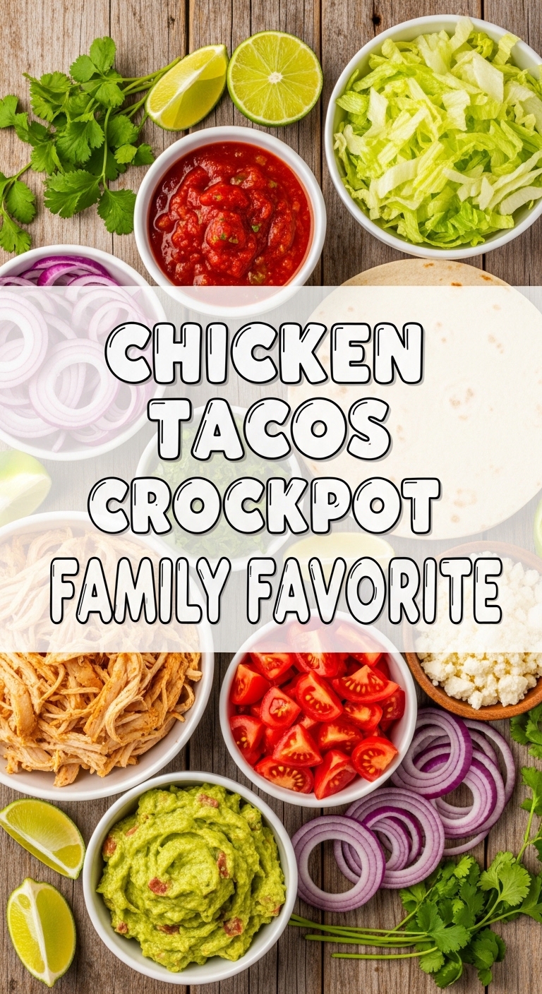 Chicken Tacos Crockpot Family Favorite