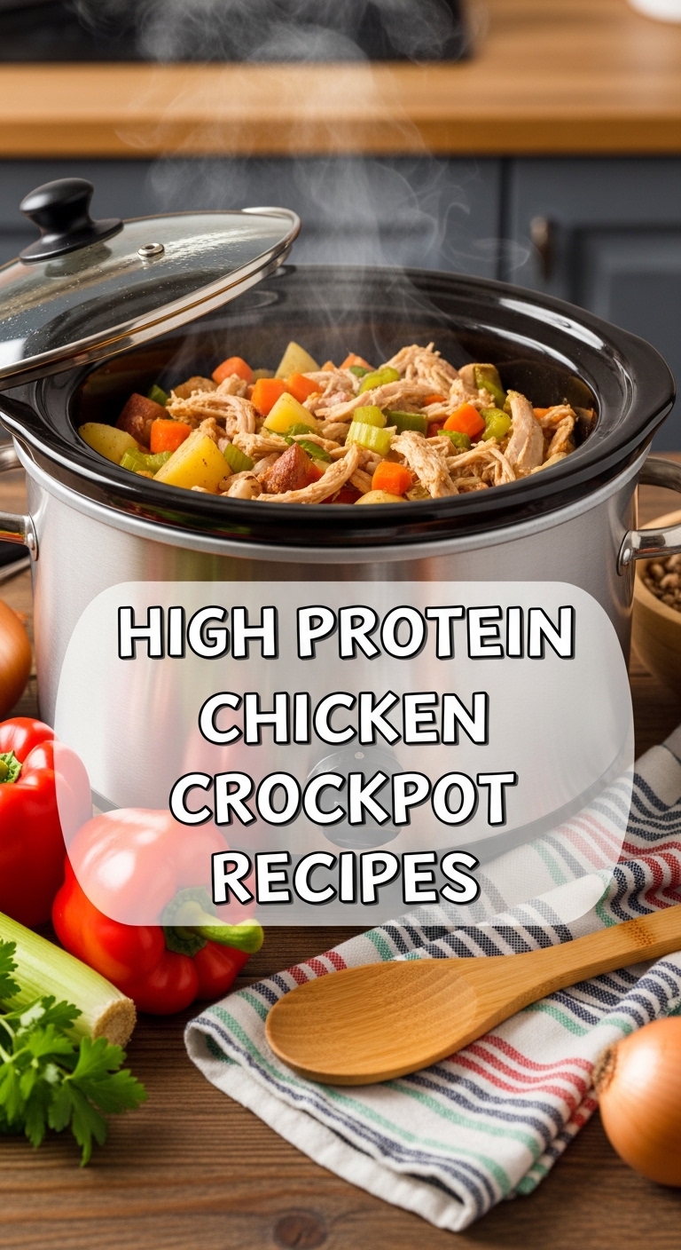 Chicken Crockpot Recipes High Protein Meal