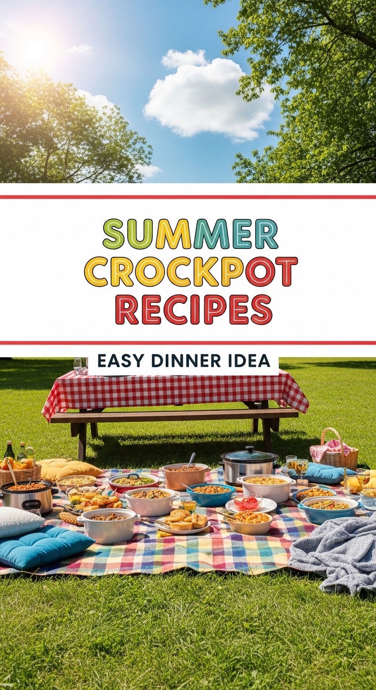 Summer Crockpot Recipes Easy Dinner Idea