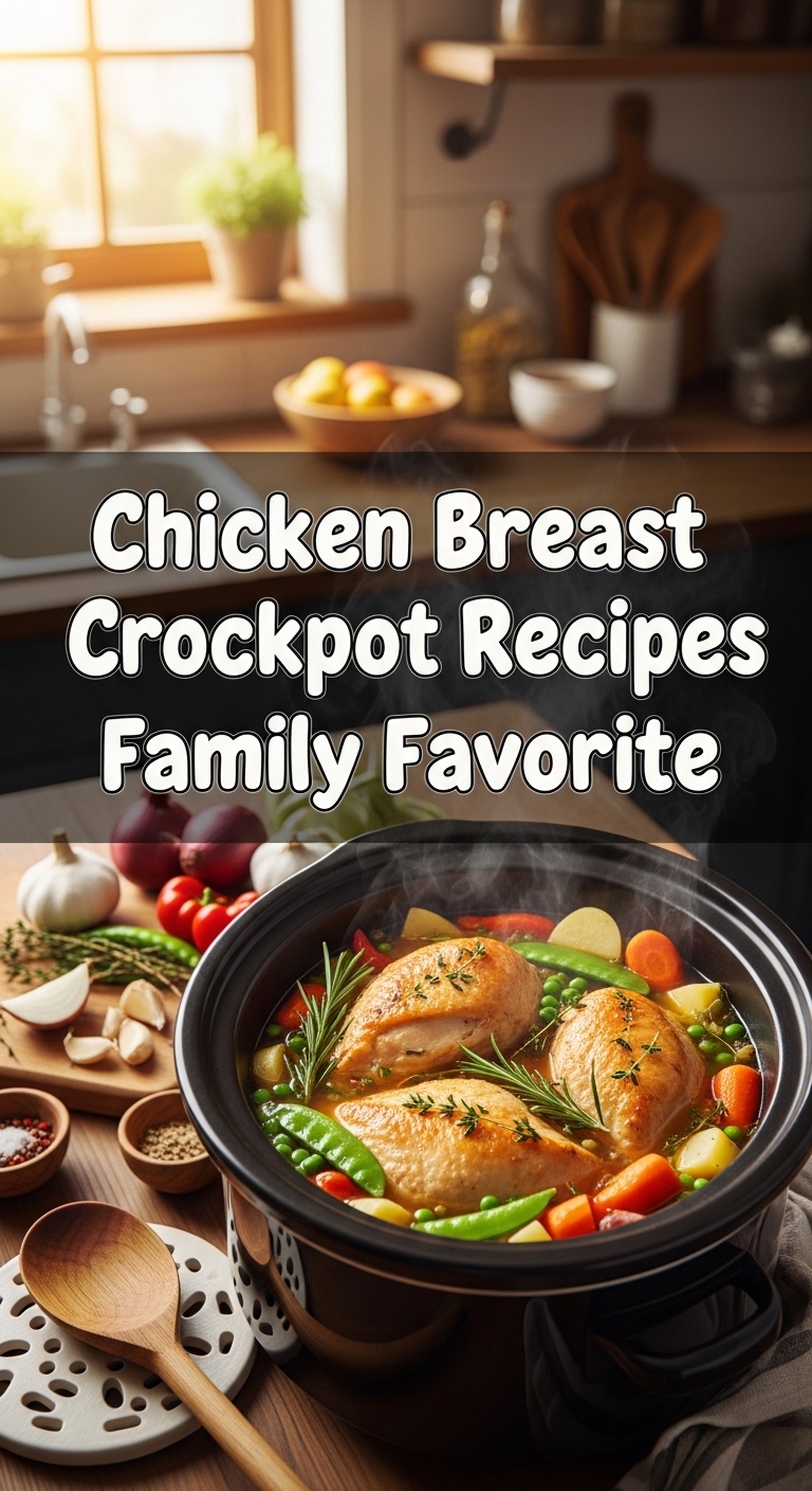 Chicken Breast Crockpot Recipes Family Favorite