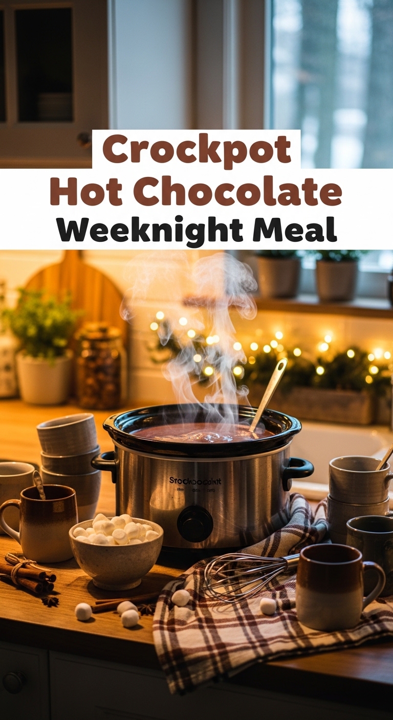 Crockpot Hot Chocolate Weeknight Meal