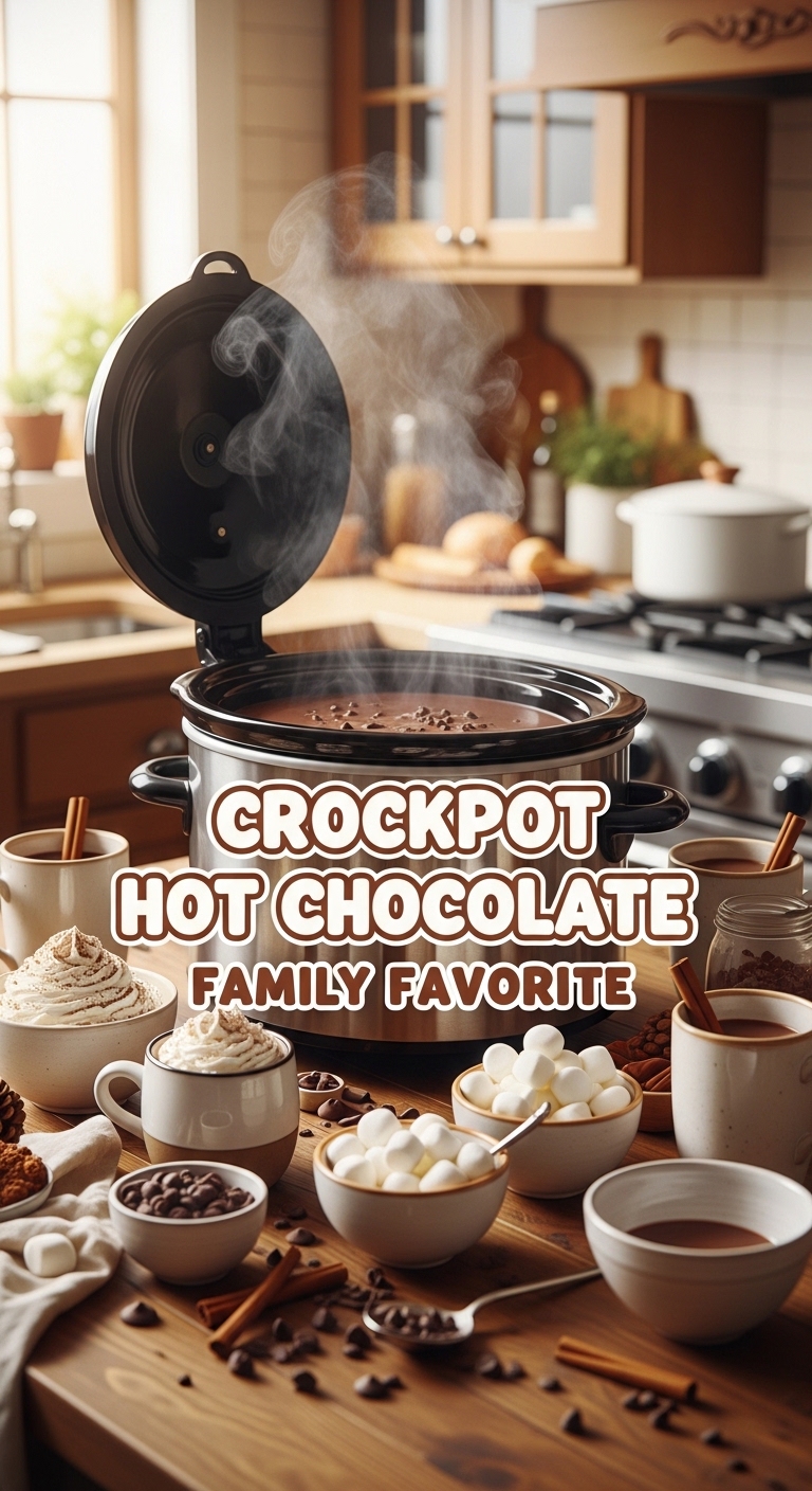 Crockpot Hot Chocolate Family Favorite
