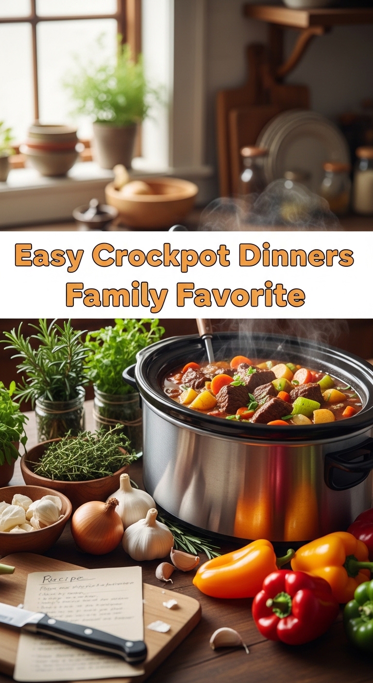 Easy Crockpot Dinners Family Favorite