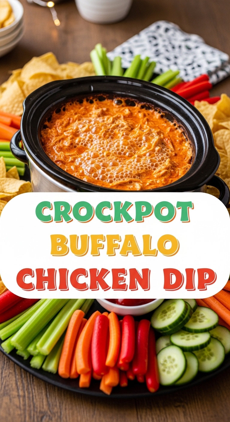 Crockpot Buffalo Chicken Dip Easy Dinner Idea