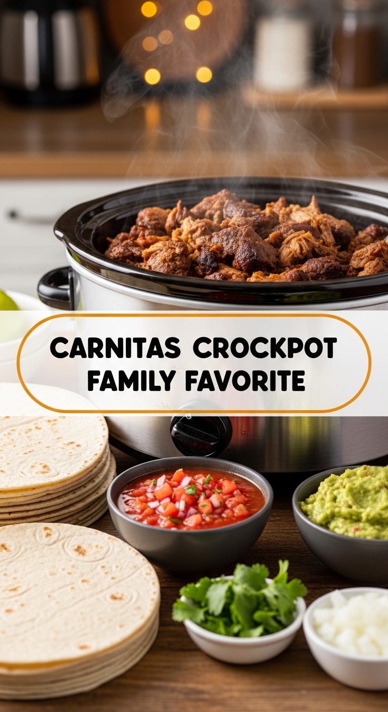 Carnitas Crockpot Family Favorite