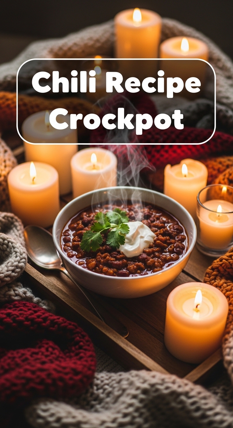 Chili Recipe Crockpot Cozy Comfort Food