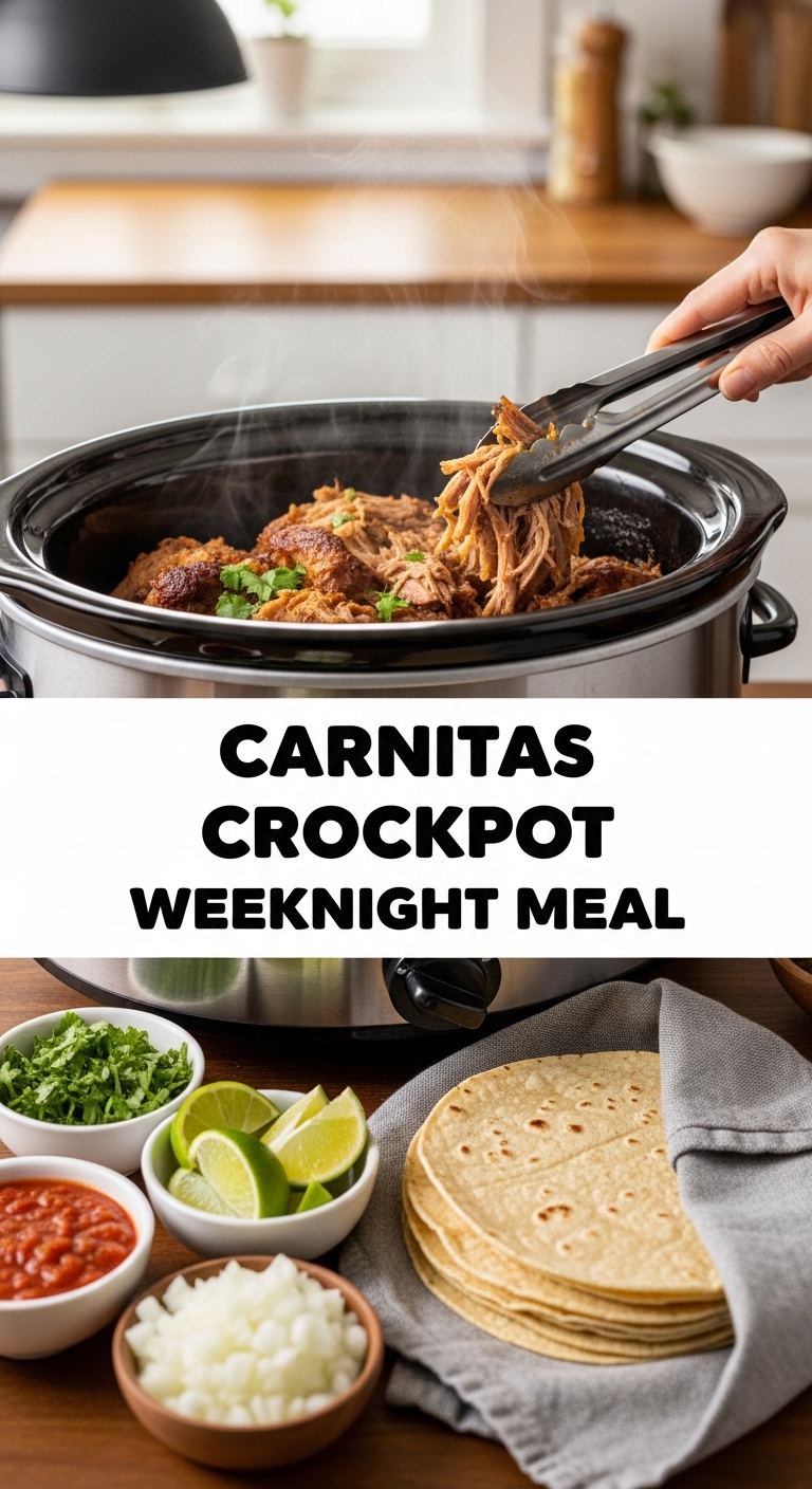 Carnitas Crockpot Weeknight Meal