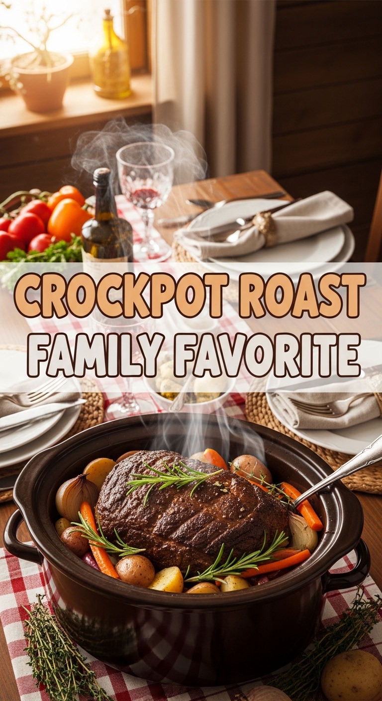 Crockpot Roast Family Favorite
