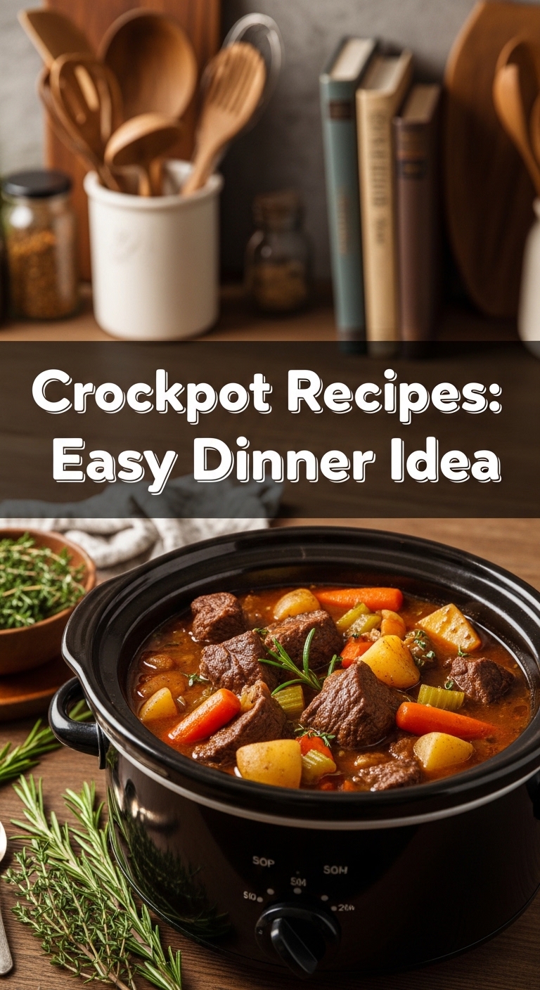 Crockpot Recipes Slow Cooker Easy Dinner Idea