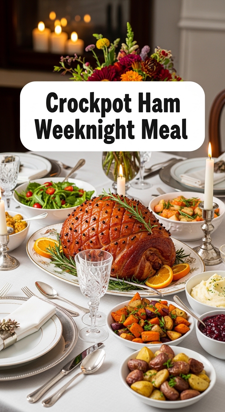 Crockpot Ham Weeknight Meal