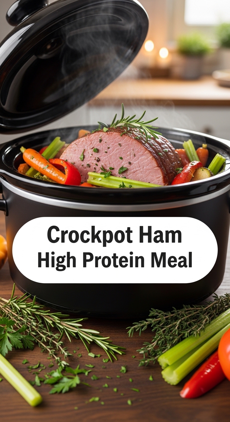 Crockpot Ham High Protein Meal