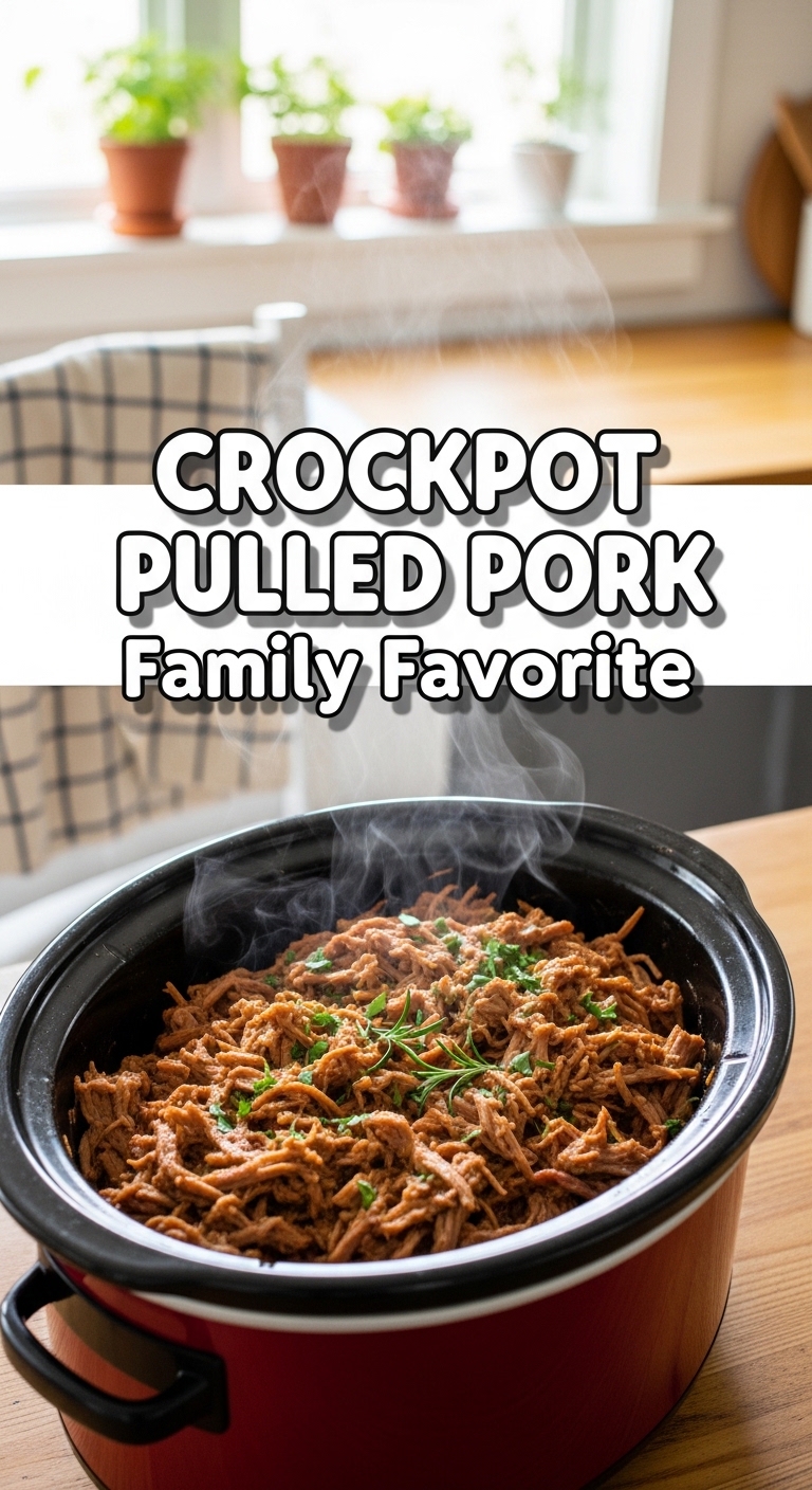 Crockpot Pulled Pork Family Favorite