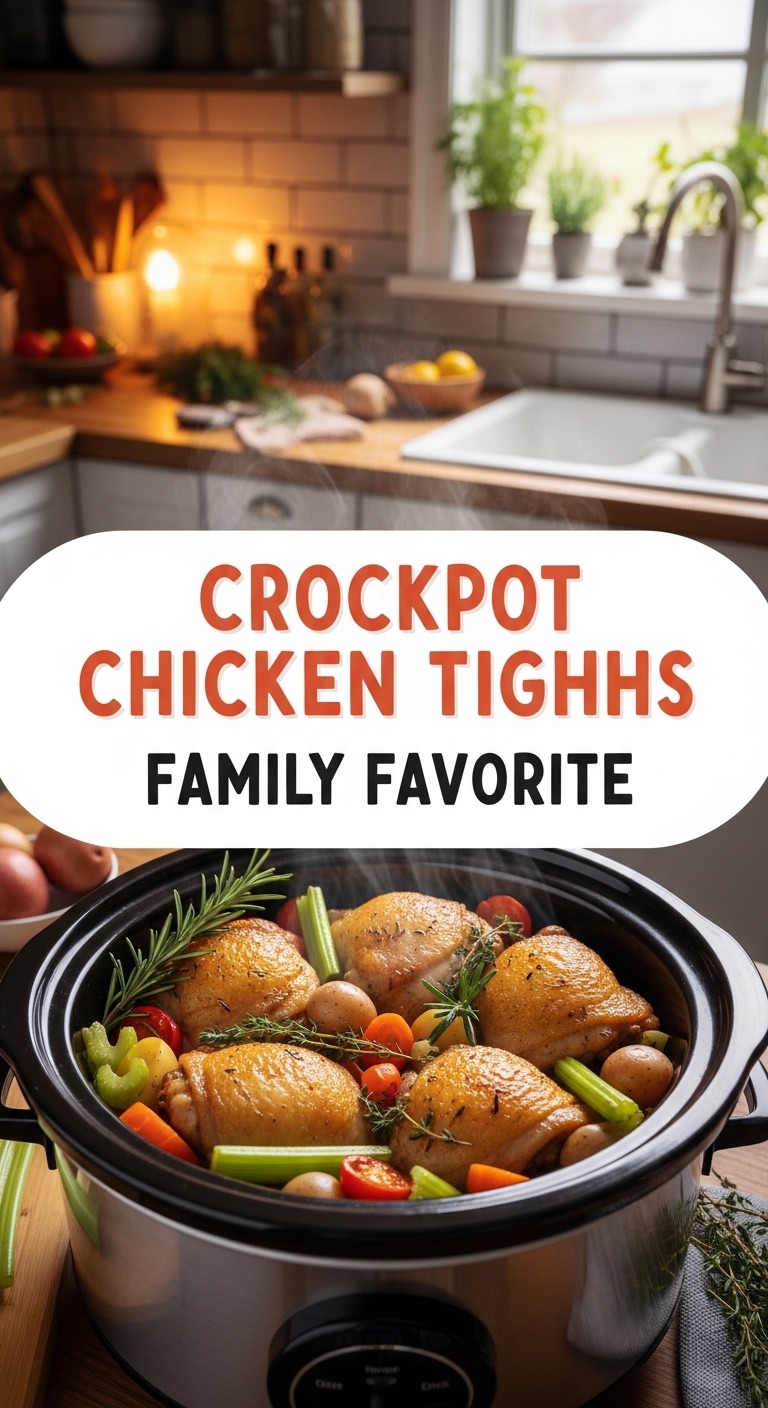 Crockpot Chicken Thighs Family Favorite
