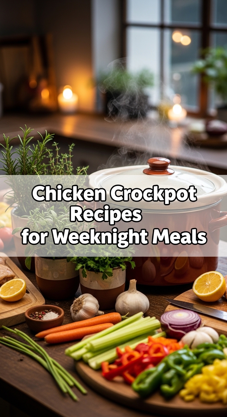 Chicken Crockpot Recipes Weeknight Meal
