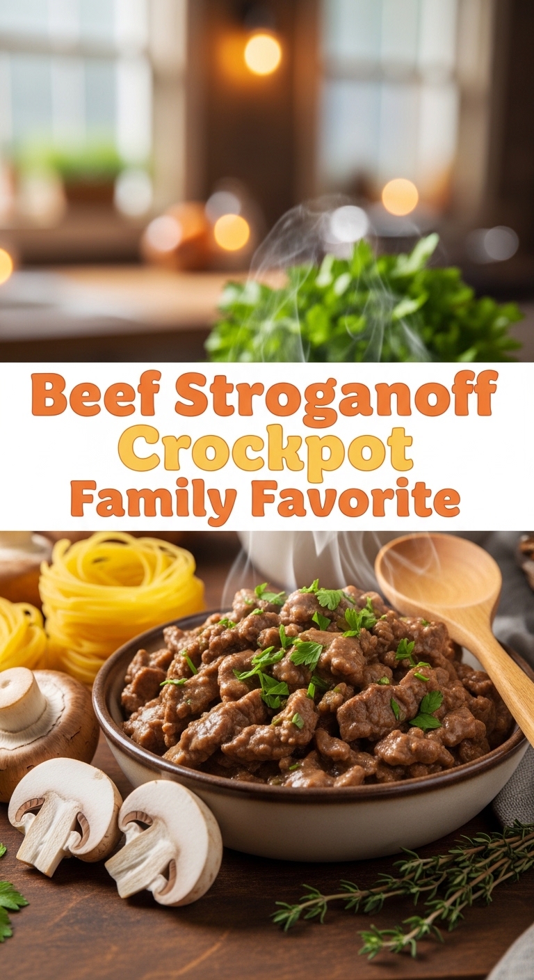 Beef Stroganoff Crockpot Family Favorite