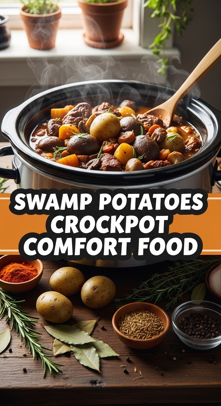 Swamp Potatoes Crockpot Comfort Food