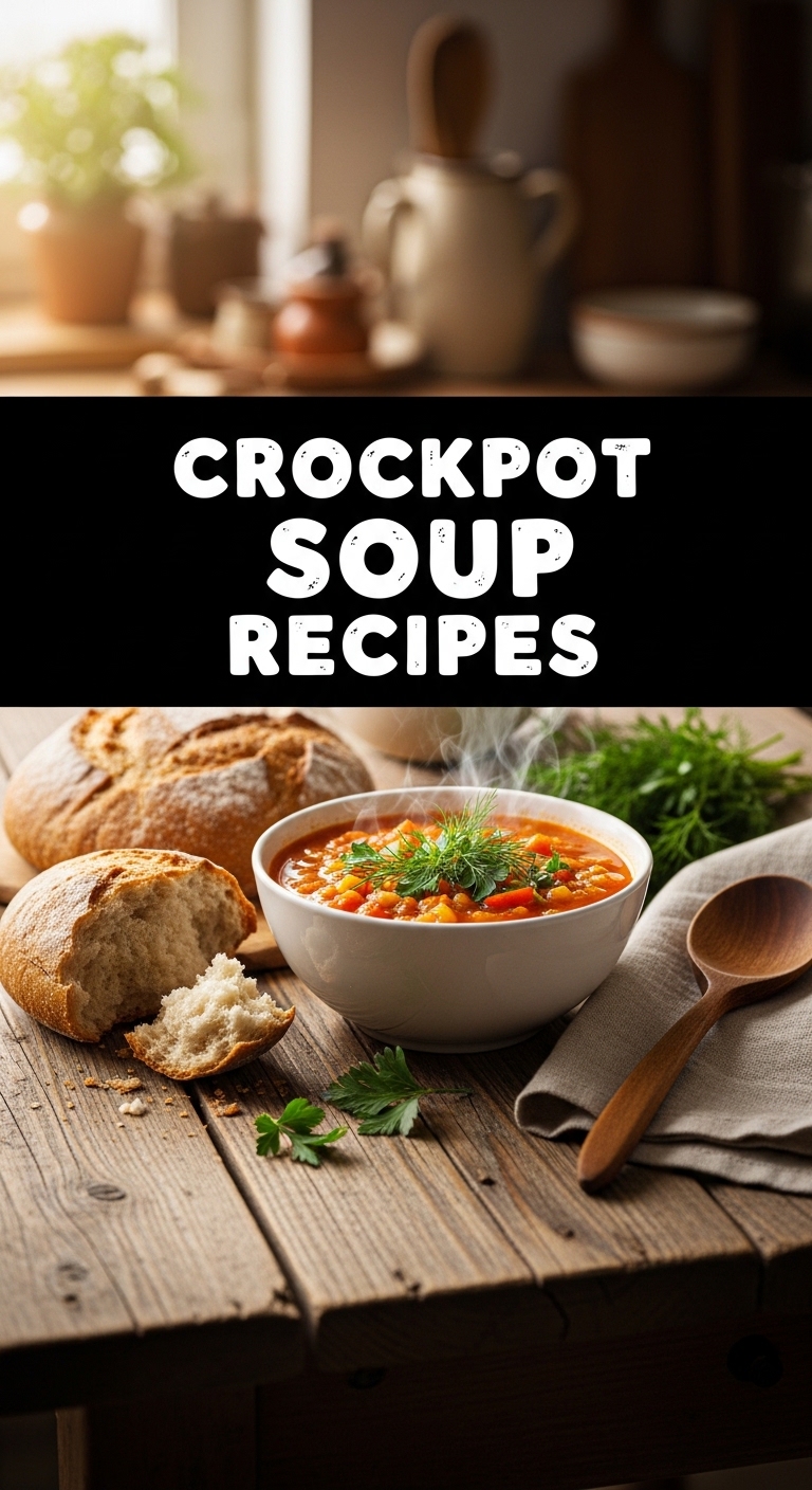Crockpot Soup Recipes Cozy Comfort Food