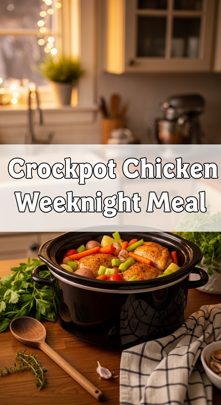 Crockpot Chicken Weeknight Meal