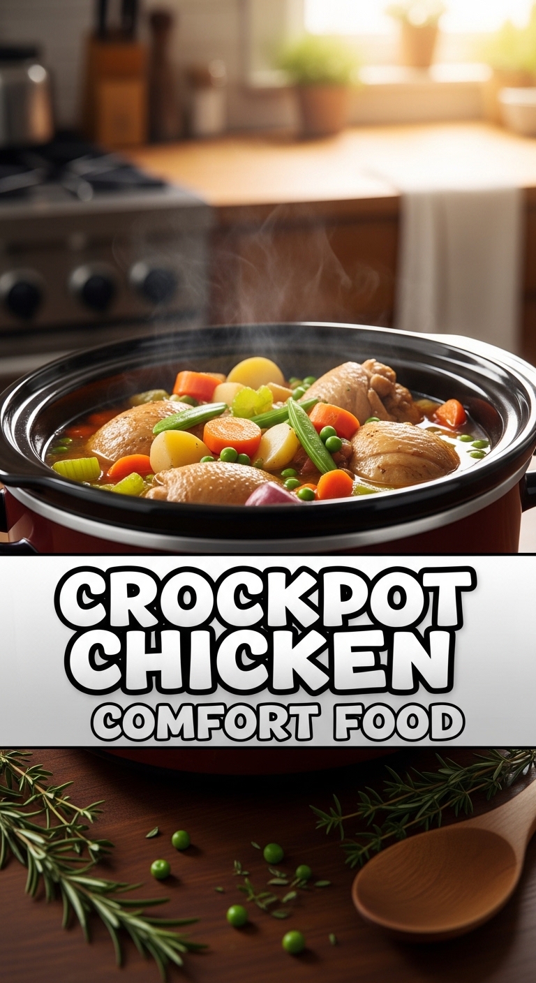 Crockpot Chicken Comfort Food