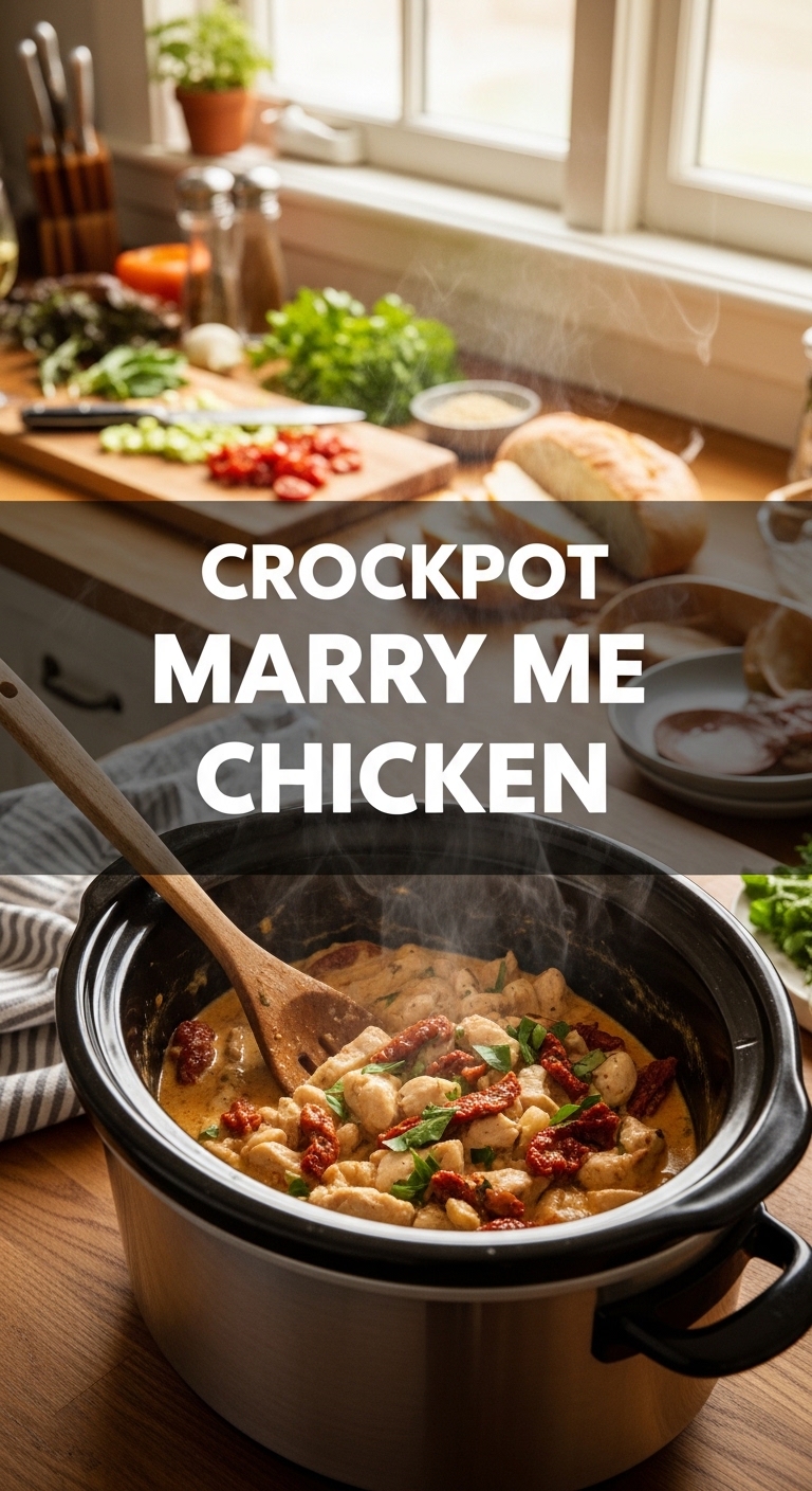 Crockpot Marry Me Chicken Comfort Food