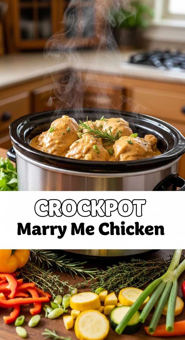 Crockpot Marry Me Chicken High Protein Meal