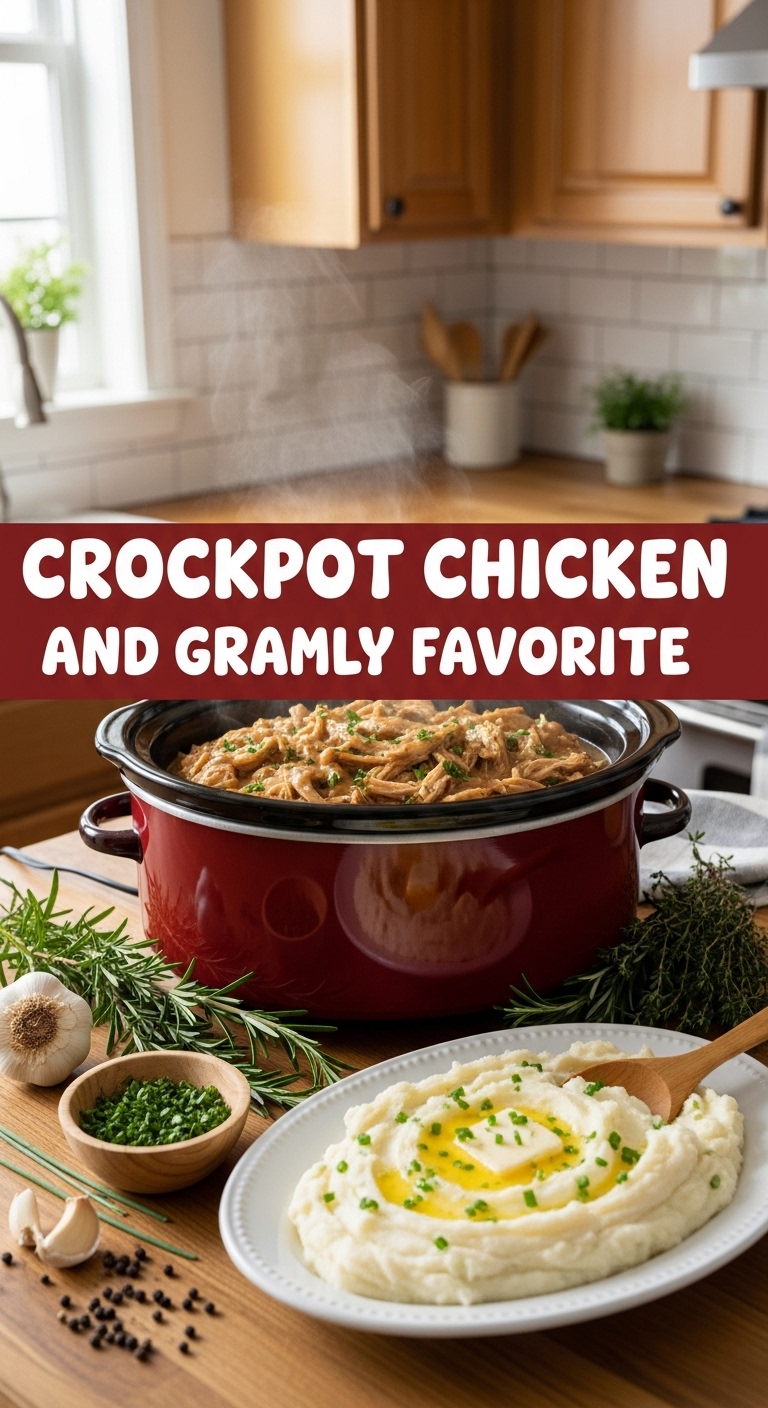 Crockpot Chicken And Gravy Family Favorite