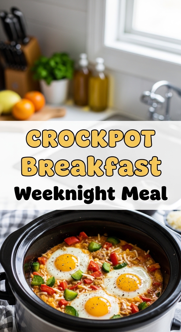 Crockpot Breakfast Weeknight Meal