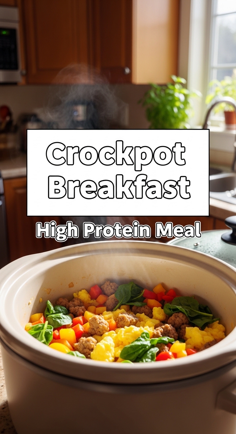 Crockpot Breakfast High Protein Meal