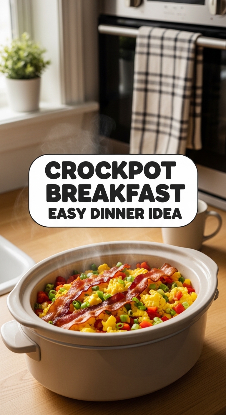 Crockpot Breakfast Easy Dinner Idea