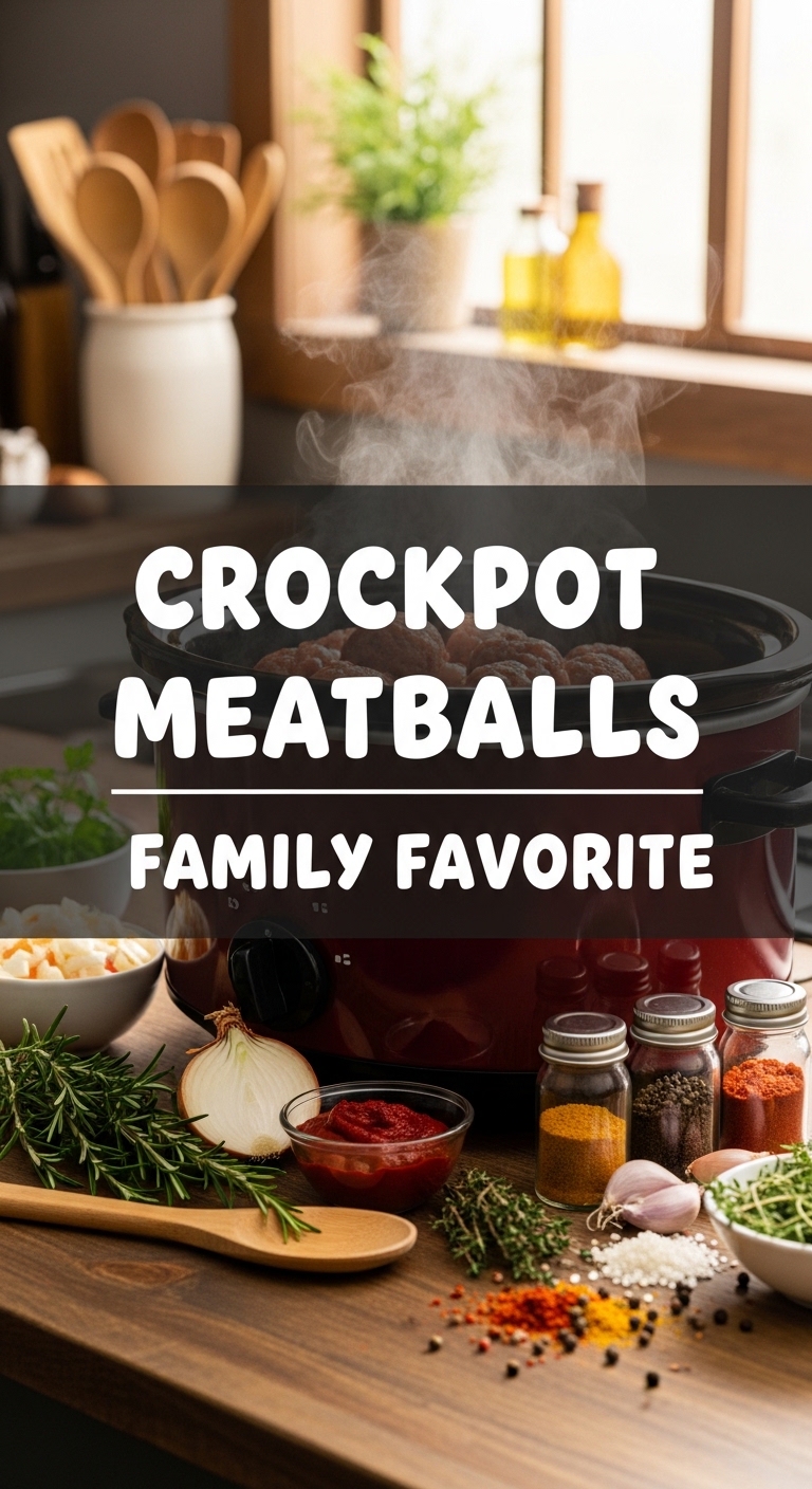 Crockpot Meatballs Family Favorite