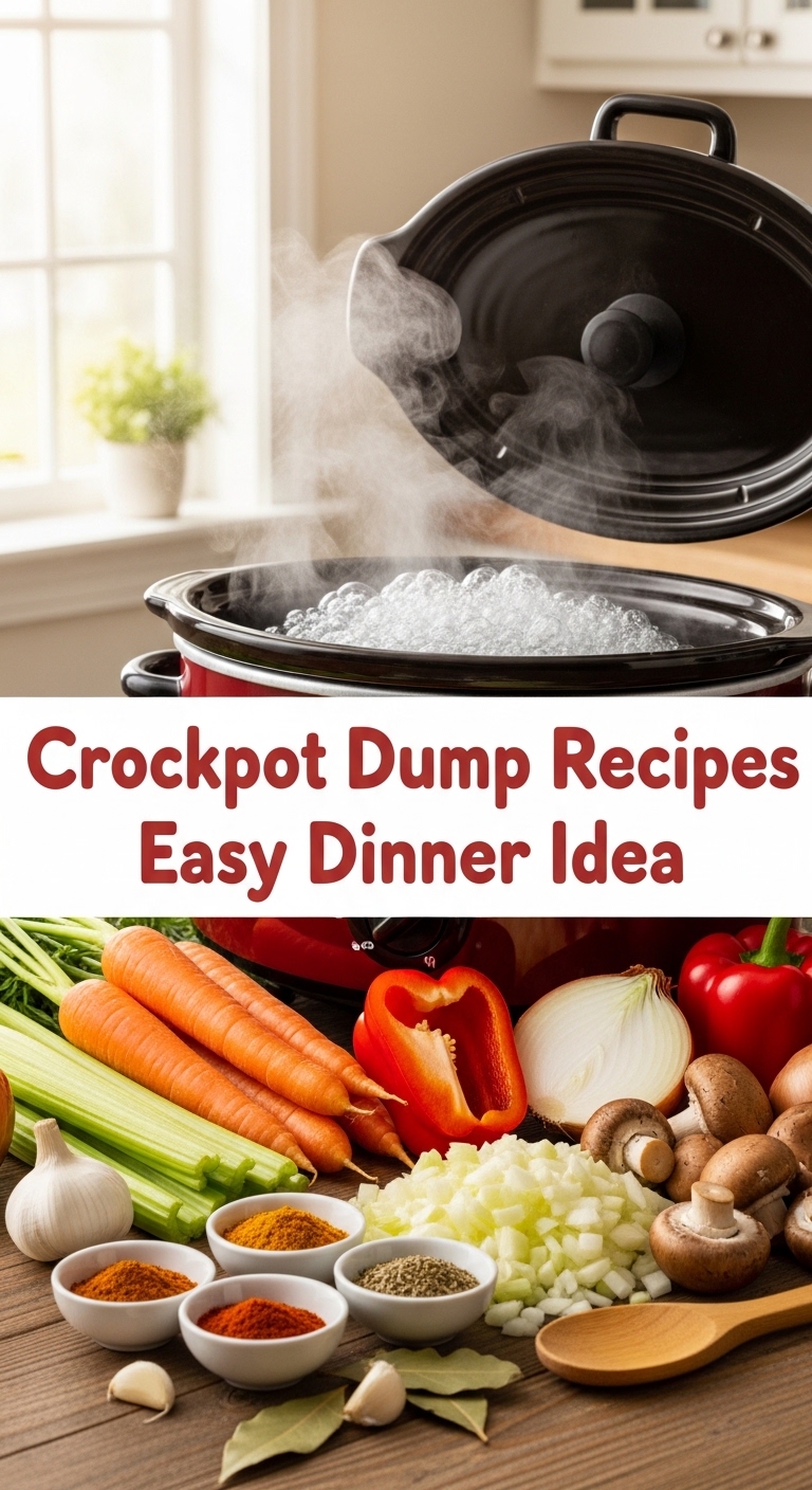 Crockpot Dump Recipes Easy Dinner Idea