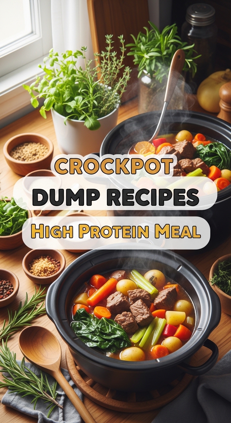 Crockpot Dump Recipes High Protein Meal