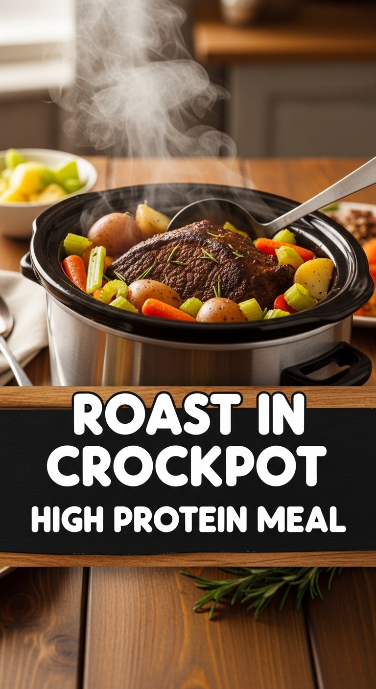 Roast In Crockpot High Protein Meal