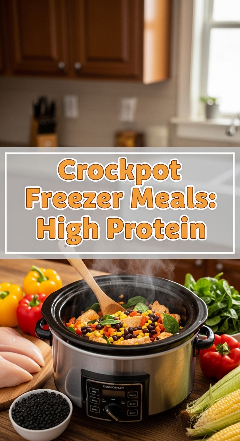 Crockpot Freezer Meals High Protein Meal