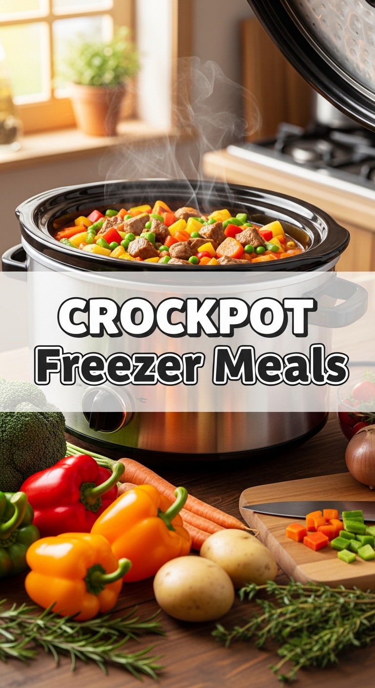 Crockpot Freezer Meals Weeknight Meal