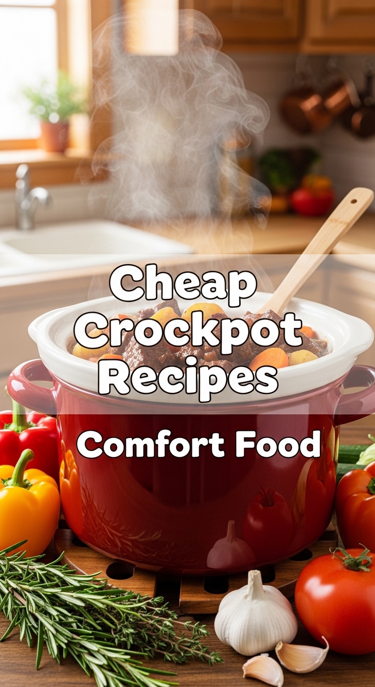 Cheap Crockpot Recipes Comfort Food