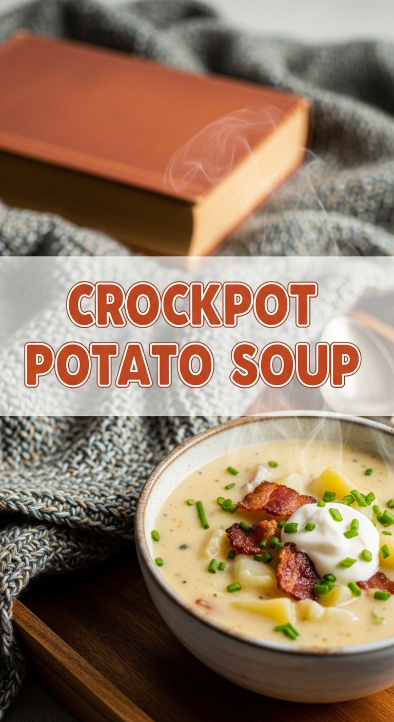 Crockpot Potato Soup Cozy Comfort Food