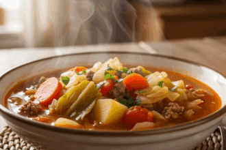 Comfort Food Cabbage Soup