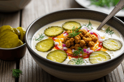 Cheeseburger Soup Pickles