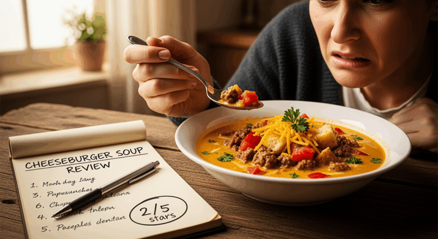 Cheeseburger Soup Recipe Critic