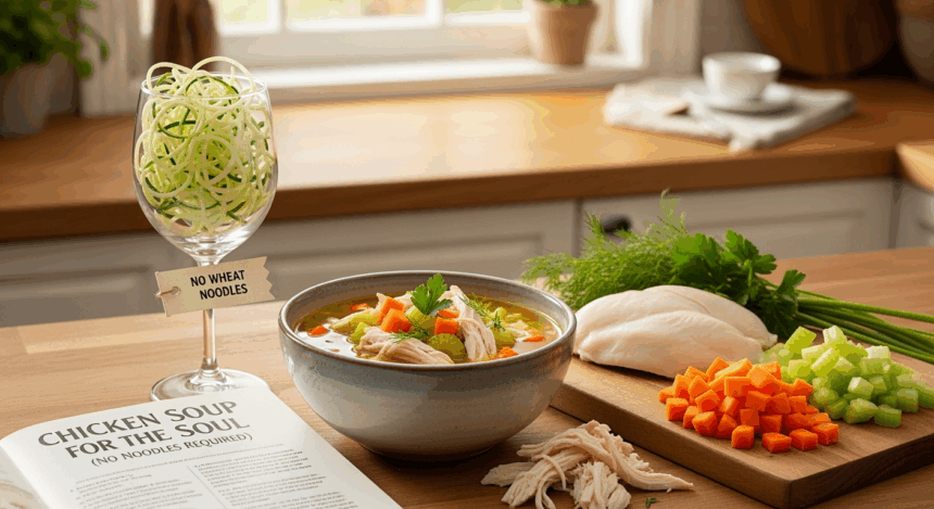 How To Make Chicken Noodle Soup Without Noodles