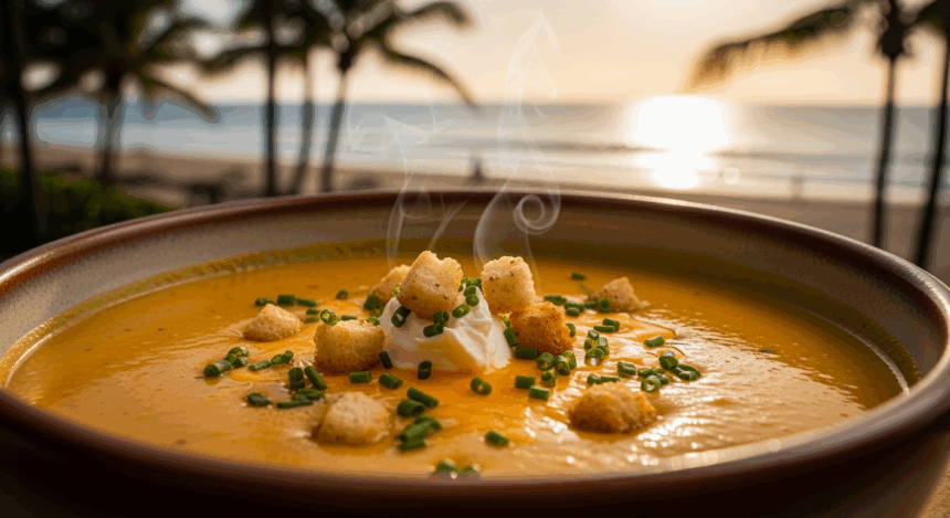Cheeseburger In Paradise Soup
