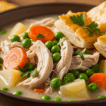 Chicken Pot Pie Soup With Peas