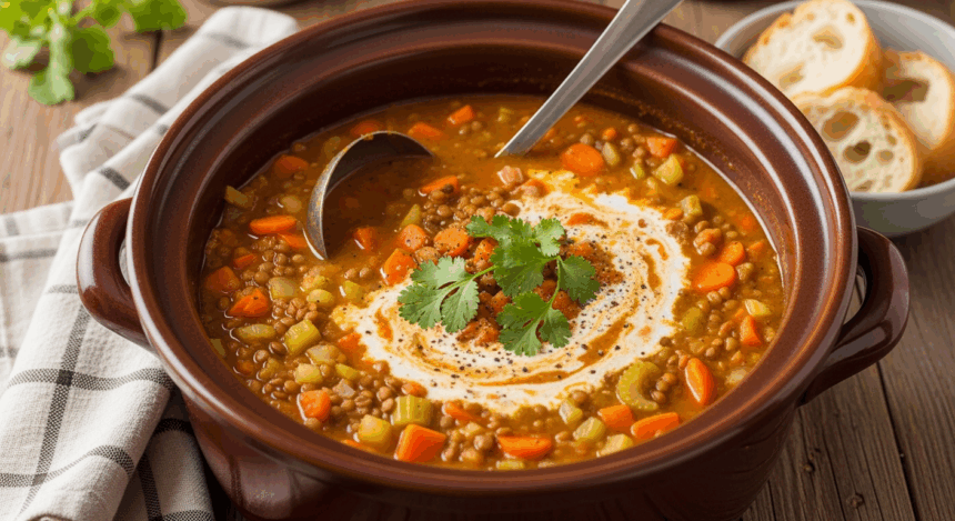 Lentil Carrot Soup Crockpot