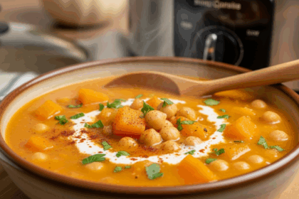 Chickpea Butternut Squash Soup Crockpot